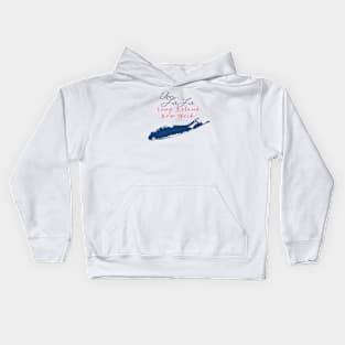 Long Island New York Kids Hoodie